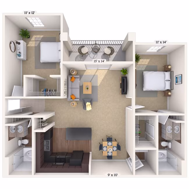 The Spyglass 10305 floor plan